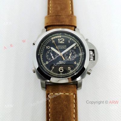 Panerai Luminor PCYC PAM 653 Watch Stainless Steel Black Face 44mm-Best Replica Panerai Watches